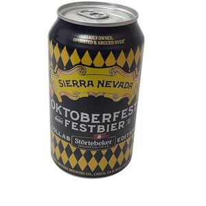 Sierra Nevada Oktoberfest Festbier Stortebeker Collab Empty Beer Can Bottom Open